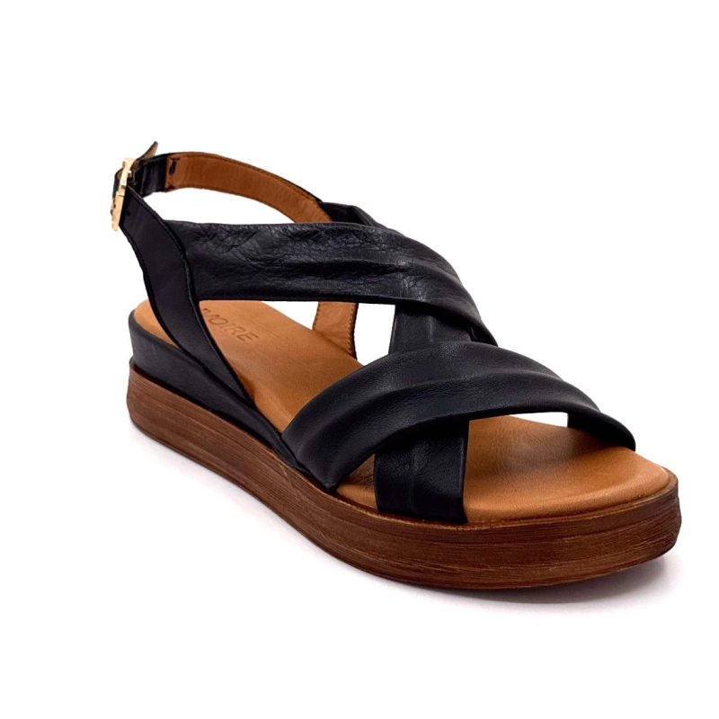 Ivoire Mct 2503 Cuir Noir MCT 2503 - NOIR Printemps Eté 2025