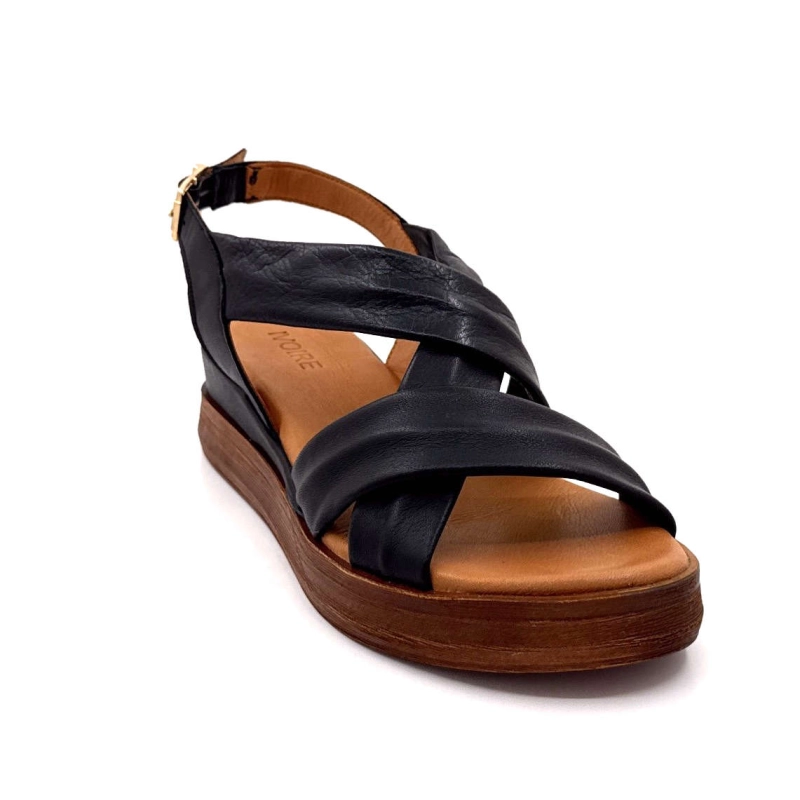 Ivoire Mct 2503 Cuir Noir MCT 2503 - NOIR Printemps Eté 2025