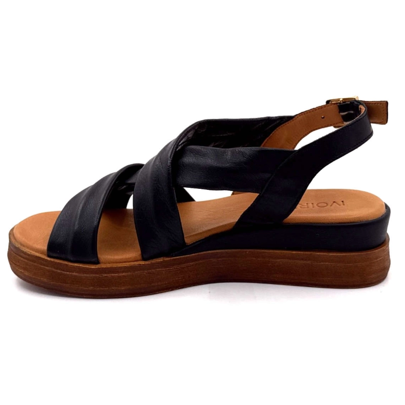 Ivoire Mct 2503 Cuir Noir MCT 2503 - NOIR Printemps Eté 2025