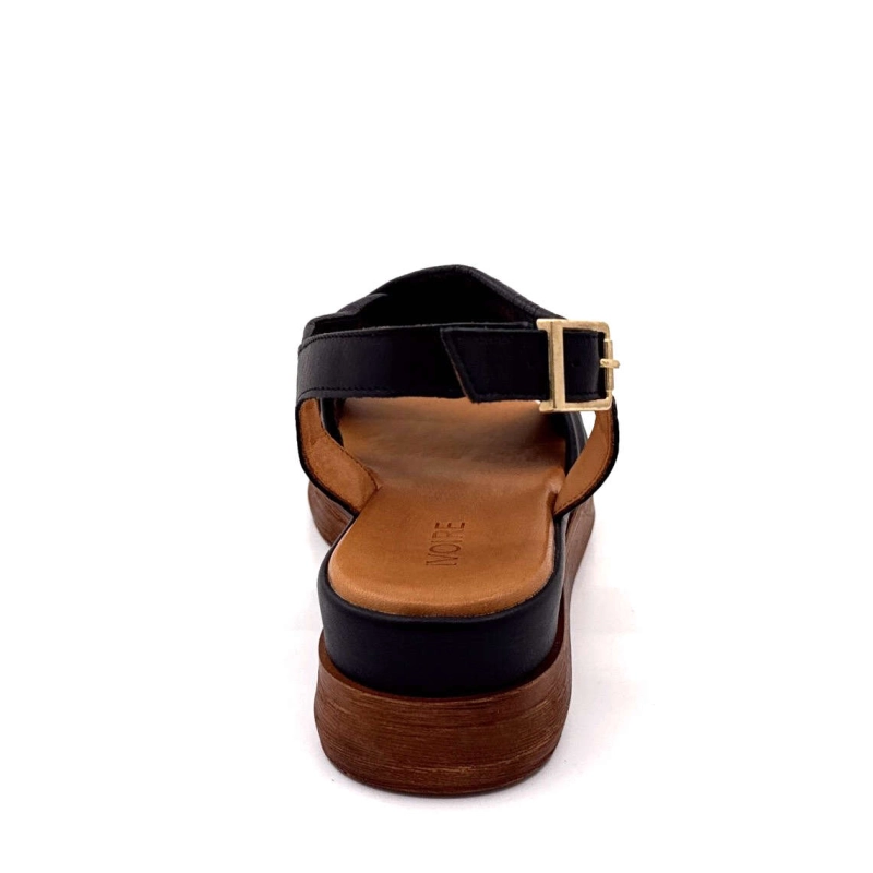 Ivoire Mct 2503 Cuir Noir MCT 2503 - NOIR Printemps Eté 2025