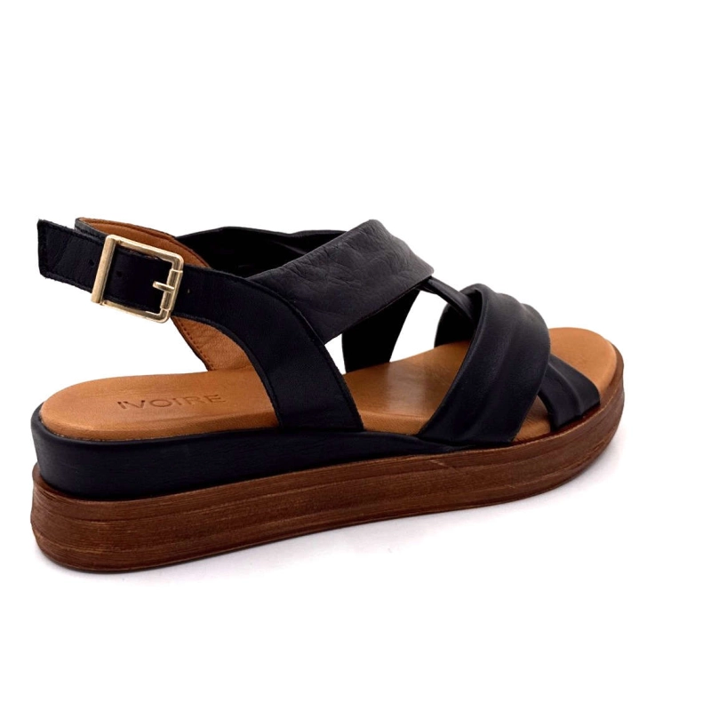 Ivoire Mct 2503 Cuir Noir MCT 2503 - NOIR Printemps Eté 2025