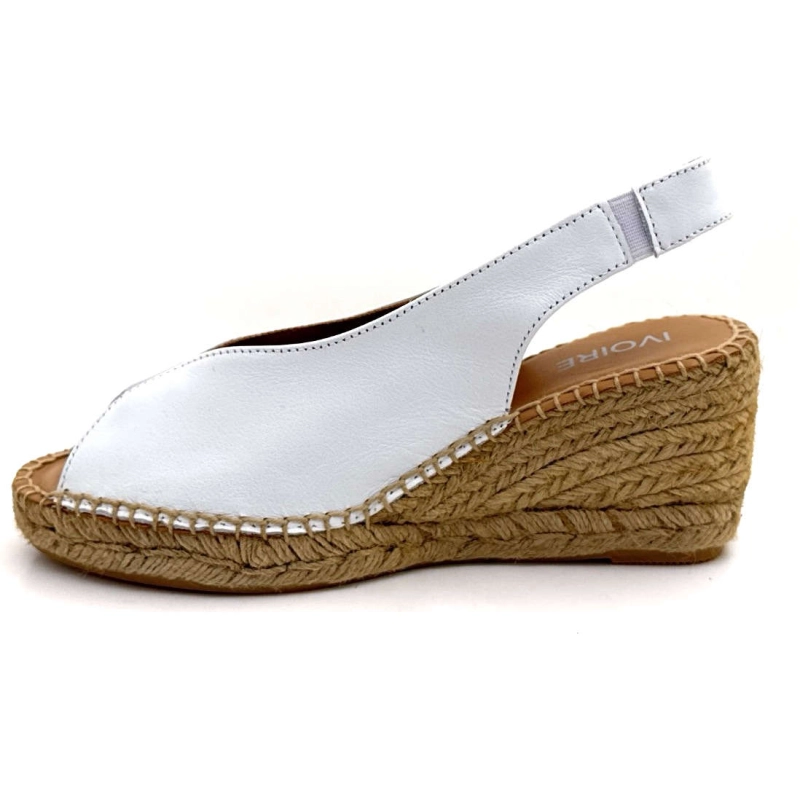 Ivoire Laila Cuir Blanc LAILA / P - BLANC Printemps Eté 2025