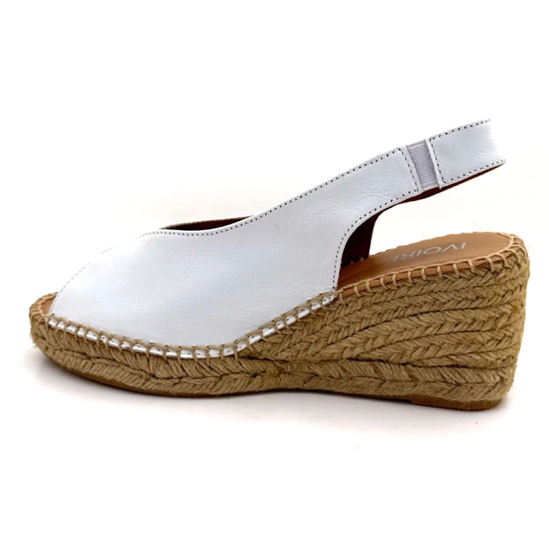 laila / p Ivoire Chaussures