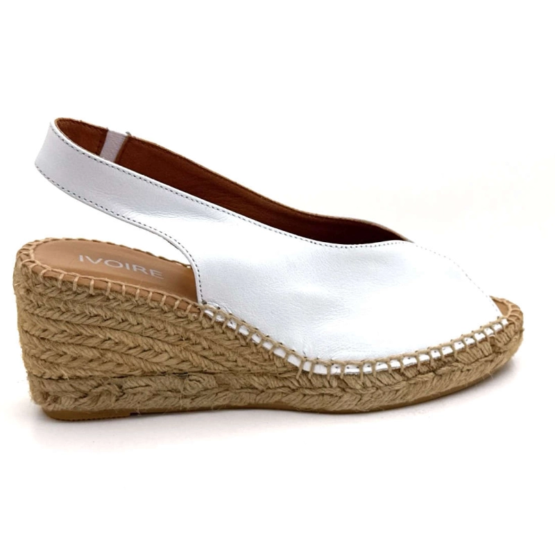 Ivoire Laila Cuir Blanc LAILA / P - BLANC Printemps Eté 2025