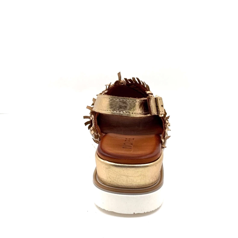 Ivoire 04-83-1060 Cuir Tressé Or 04-83-1060 - TRESSE - METALIC GO Printemps Eté 2025