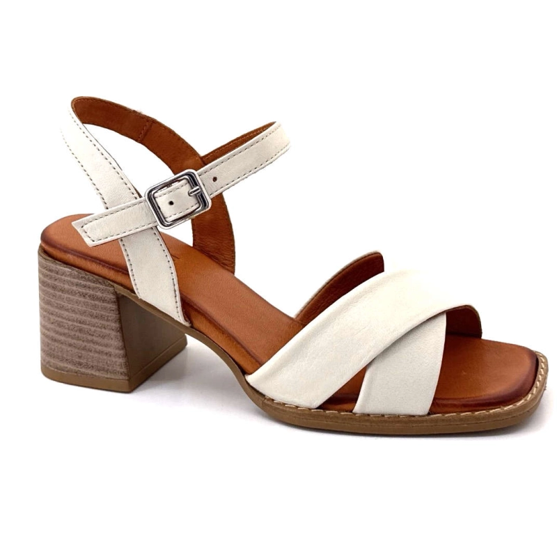 Ivoire 04-51-302 Cuir Crème 04-51-302 - CREMA Printemps Eté 2025