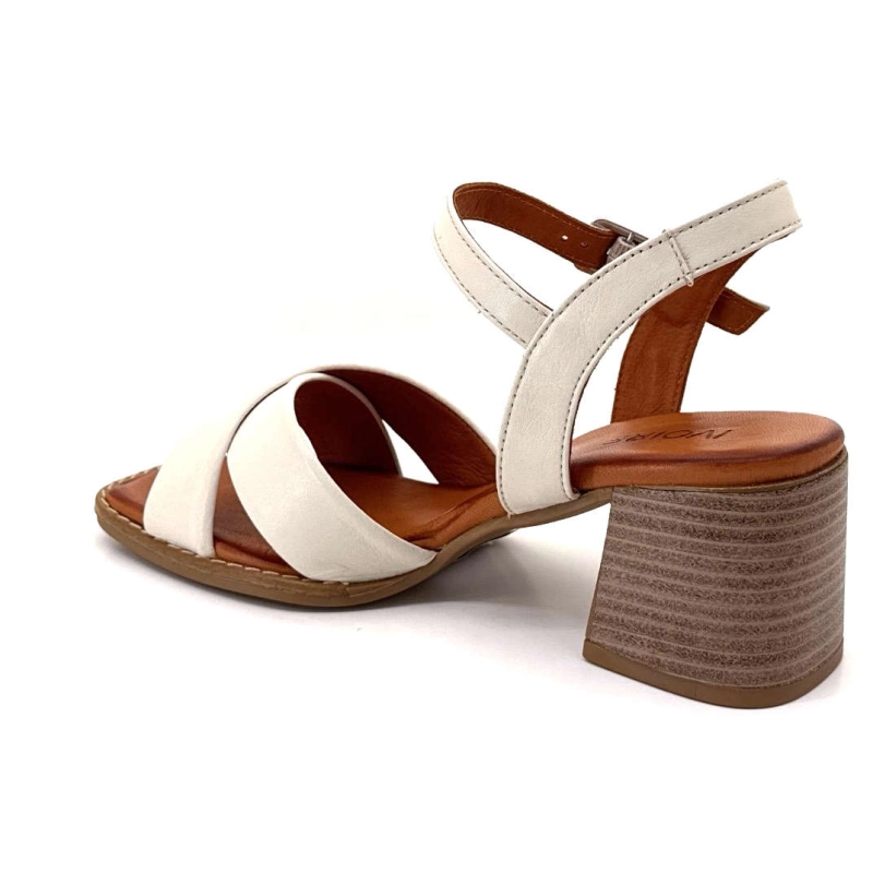 Ivoire 04-51-302 Cuir Crème 04-51-302 - CREMA Printemps Eté 2025