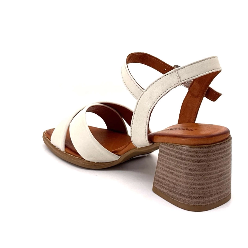 Ivoire 04-51-302 Cuir Crème 04-51-302 - CREMA Printemps Eté 2025