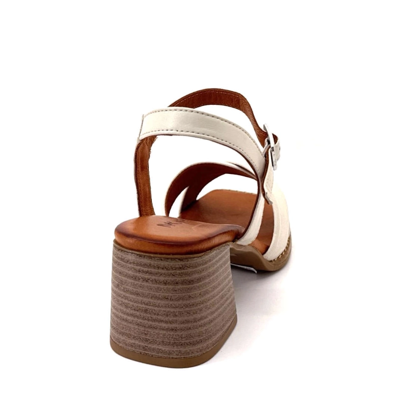 Ivoire 04-51-302 Cuir Crème 04-51-302 - CREMA Printemps Eté 2025