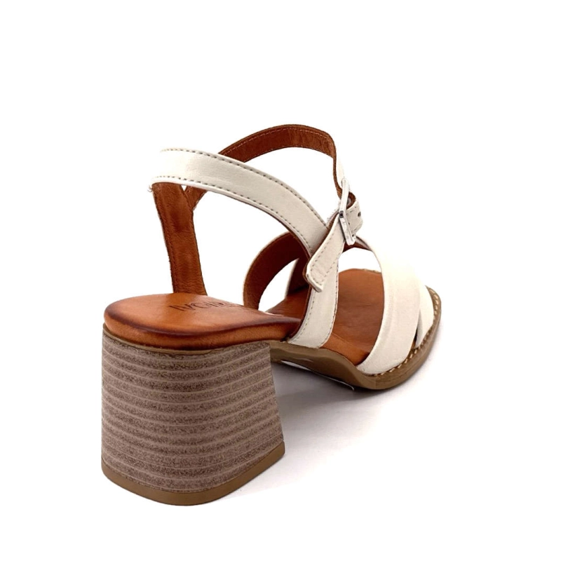 Ivoire 04-51-302 Cuir Crème 04-51-302 - CREMA Printemps Eté 2025