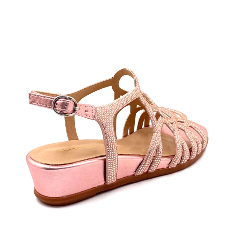 Alma En Pena 51778 Rose Strass 51778 - LUNA - ROSE Printemps Eté 2025