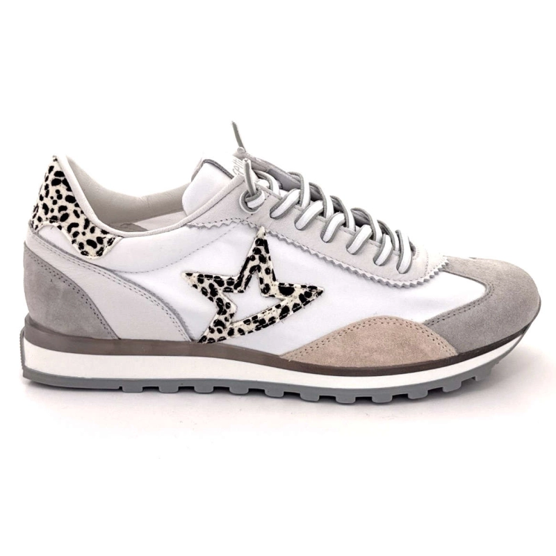 Cetti C1259 Daim Gris Beige & Textile Blanc C1259 SRA - ANTE MESH - WHITE Printemps Eté 2025