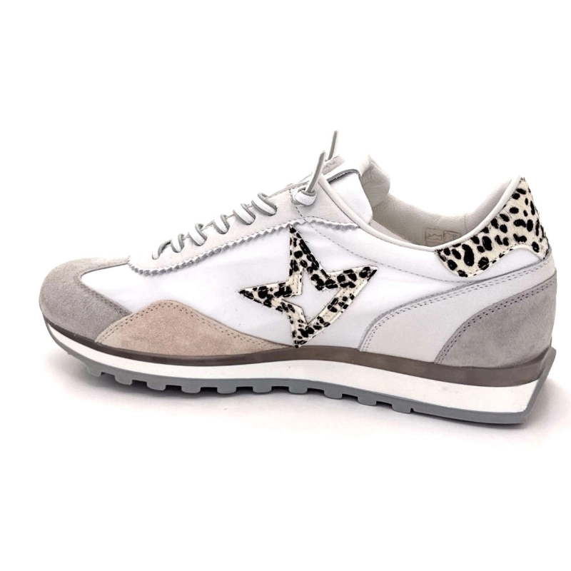 Cetti C1259 Daim Gris Beige & Textile Blanc C1259 SRA - ANTE MESH - WHITE Printemps Eté 2025