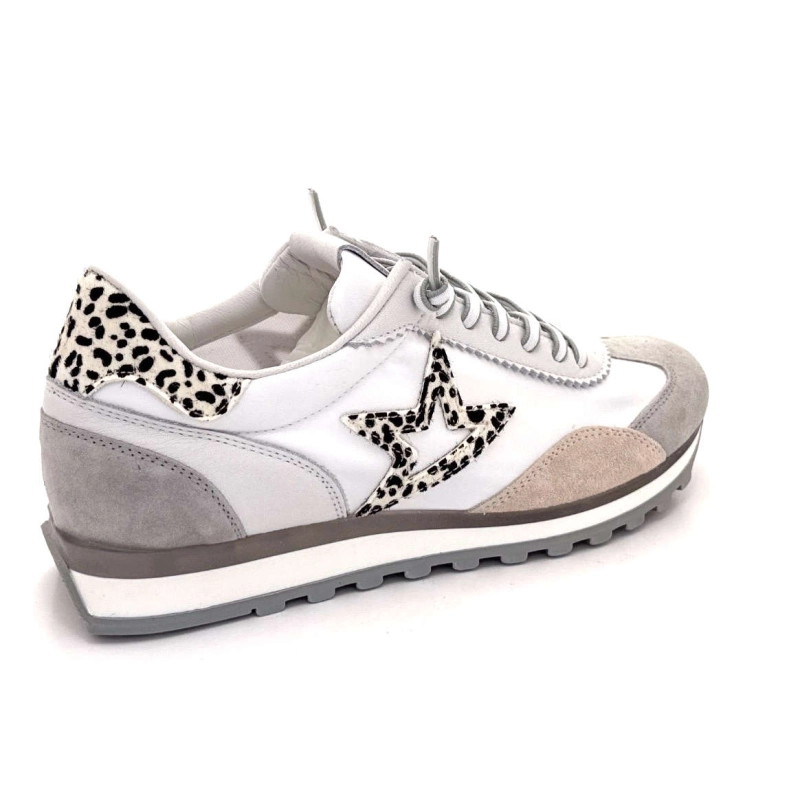 Cetti C1259 Daim Gris Beige & Textile Blanc C1259 SRA - ANTE MESH - WHITE Printemps Eté 2025