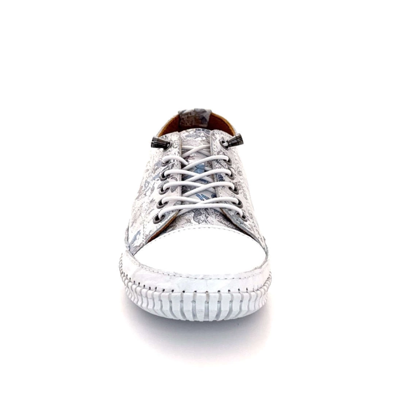 Ivoire 032 162 Cuir Blanc Floral 032 162 - FLOWER WHITE Printemps Eté 2025