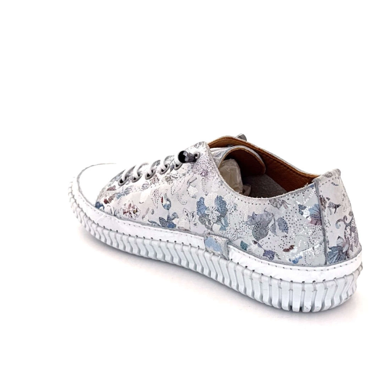 Ivoire 032 162 Cuir Blanc Floral 032 162 - FLOWER WHITE Printemps Eté 2025