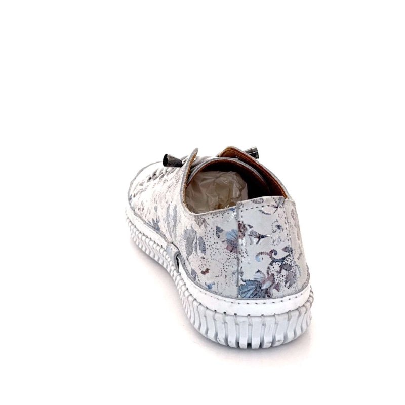 Ivoire 032 162 Cuir Blanc Floral 032 162 - FLOWER WHITE Printemps Eté 2025
