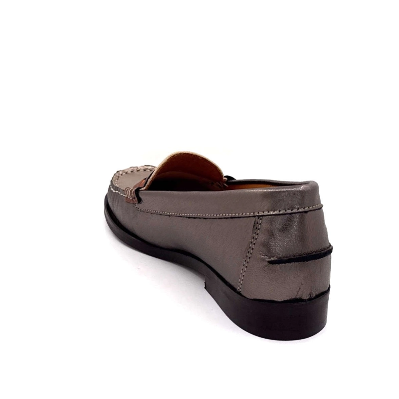 Ivoire 13373 Cuir Gris Métallique 13373 - GALAXY MATE - 8509 / 850 Printemps Eté 2025