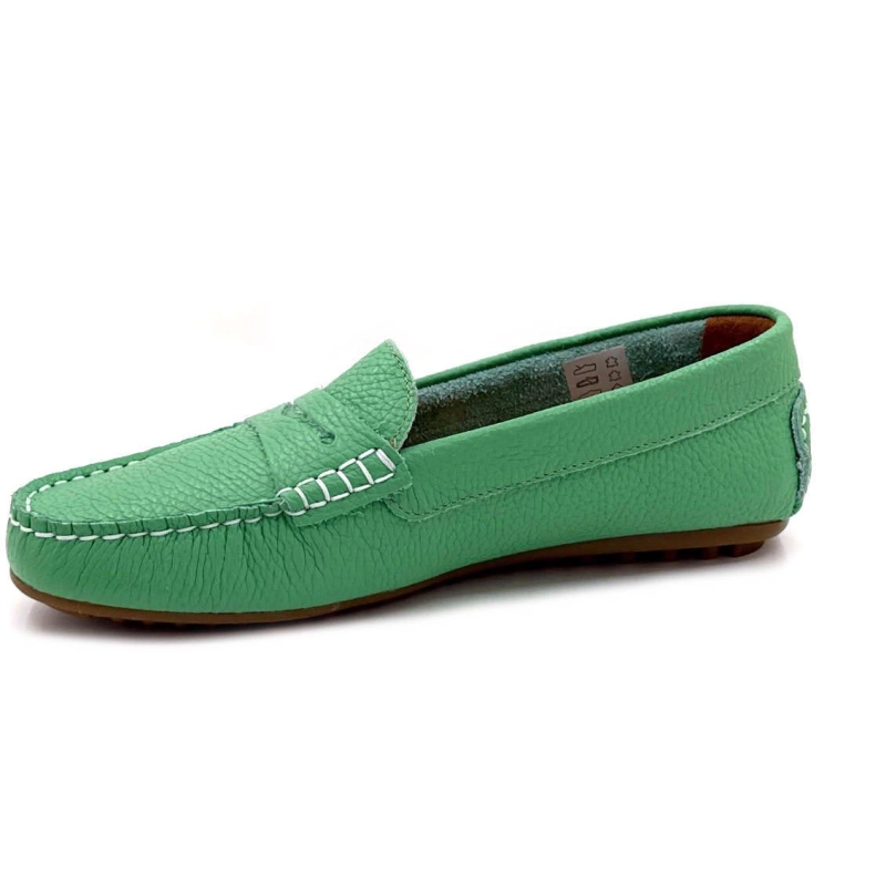 Ivoire 10322 Anilina Cuir Grainé Vert 10322 ANILINA STELLA - 8541 VERD Printemps Eté 2025