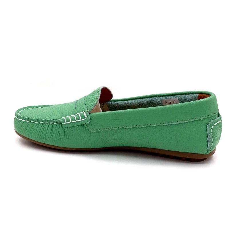 Ivoire 10322 Anilina Cuir Grainé Vert 10322 ANILINA STELLA - 8541 VERD Printemps Eté 2025