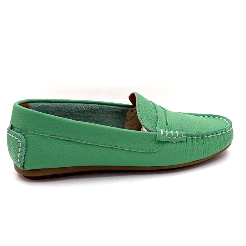 Ivoire 10322 Anilina Cuir Grainé Vert 10322 ANILINA STELLA - 8541 VERD Printemps Eté 2025