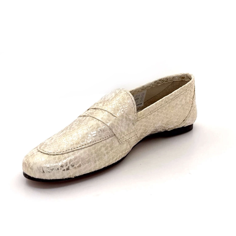 Ivoire 10648 Anilina Cuir Écailles Beige Doré 10648 ANILINA - MALIK - 8523 BEI Printemps Eté 2025