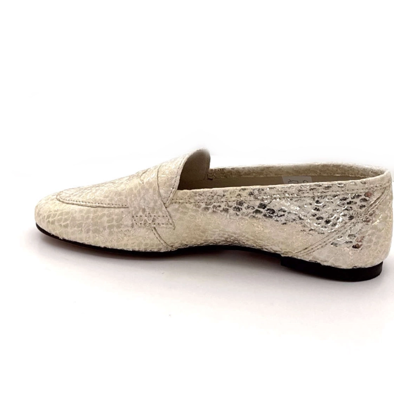 Ivoire 10648 Anilina Cuir Écailles Beige Doré 10648 ANILINA - MALIK - 8523 BEI Printemps Eté 2025