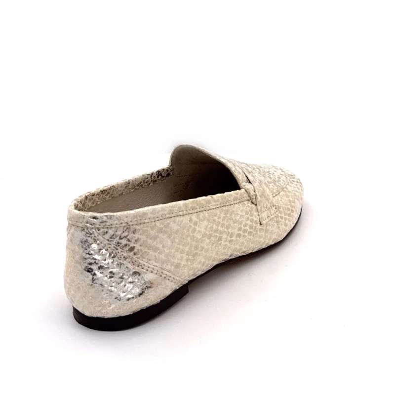 Ivoire 10648 Anilina Cuir Écailles Beige Doré 10648 ANILINA - MALIK - 8523 BEI Printemps Eté 2025