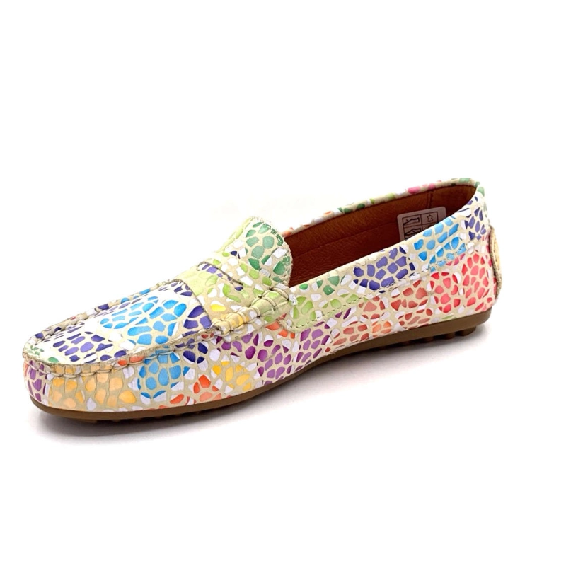 10322- anilina masai Ivoire Chaussures