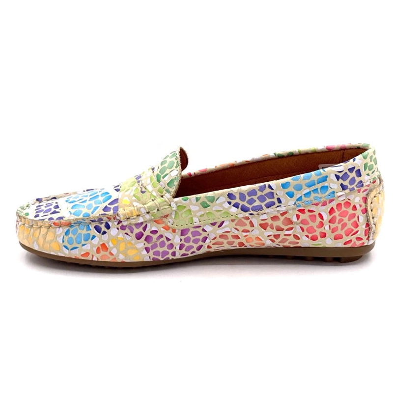 10322- anilina masai Ivoire Chaussures