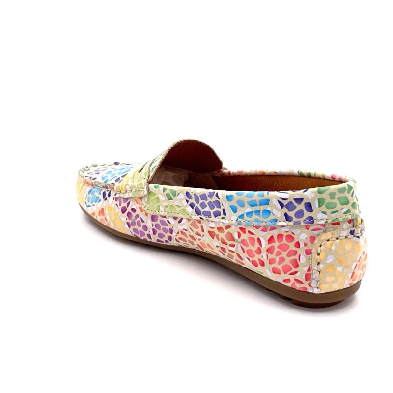 10322- anilina masai Ivoire Chaussures