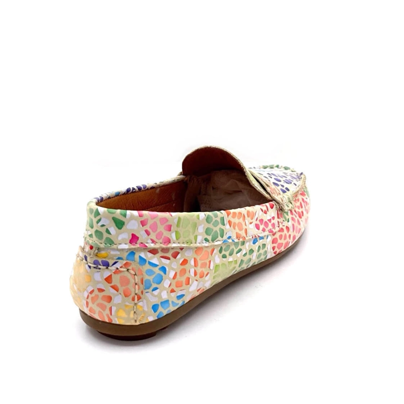 10322- anilina masai Ivoire Chaussures