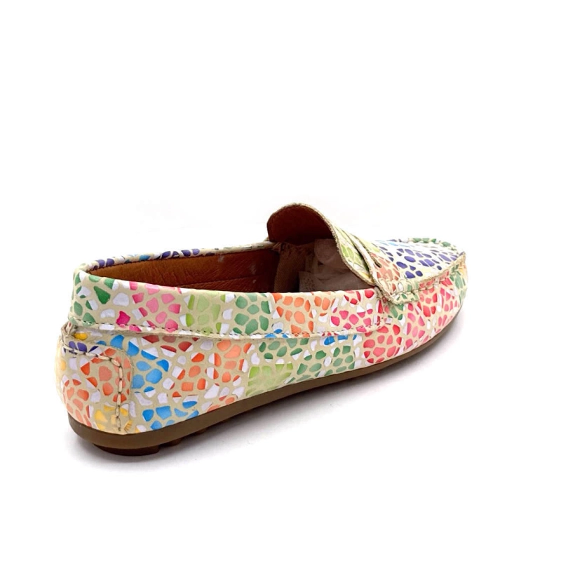 10322- anilina masai Ivoire Chaussures