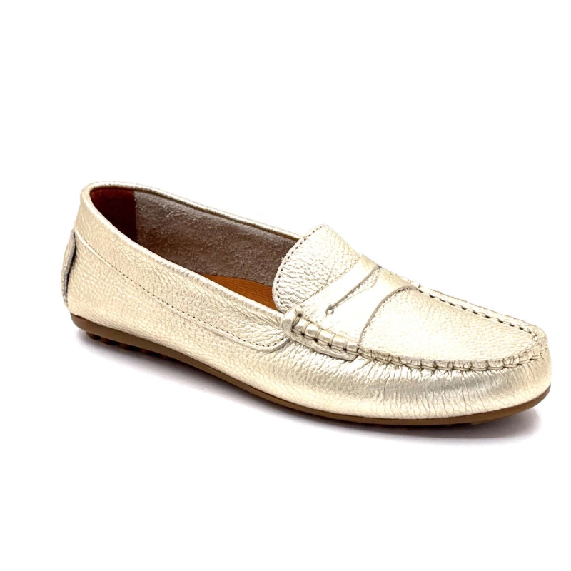 Ivoire 10322 Anilina Stella Cuir Grainé Platine 10322 ANILINA STELLA - 8293 PLLA Printemps Eté 2025