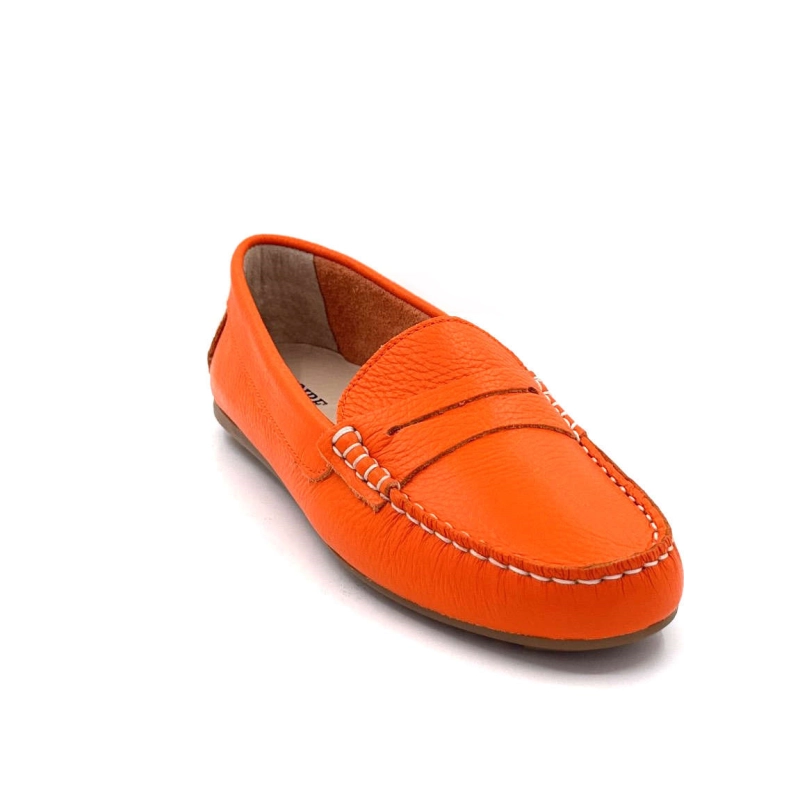 Ivoire 10322 Anilina Stella Cuir Grainé Orange 10322 ANILINA STELLA - 5278 LAR Printemps Eté 2025