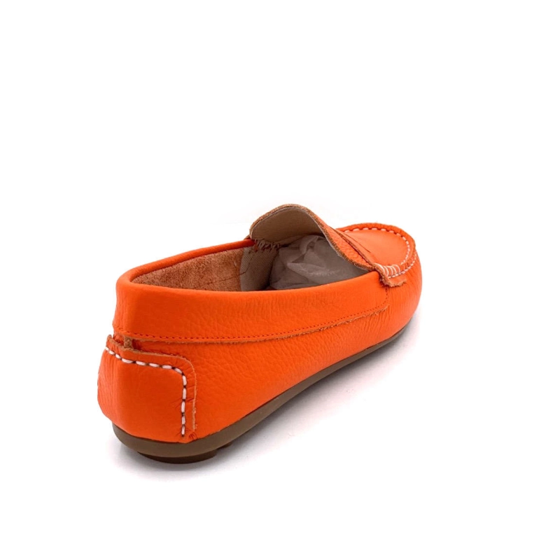 Ivoire 10322 Anilina Stella Cuir Grainé Orange 10322 ANILINA STELLA - 5278 LAR Printemps Eté 2025