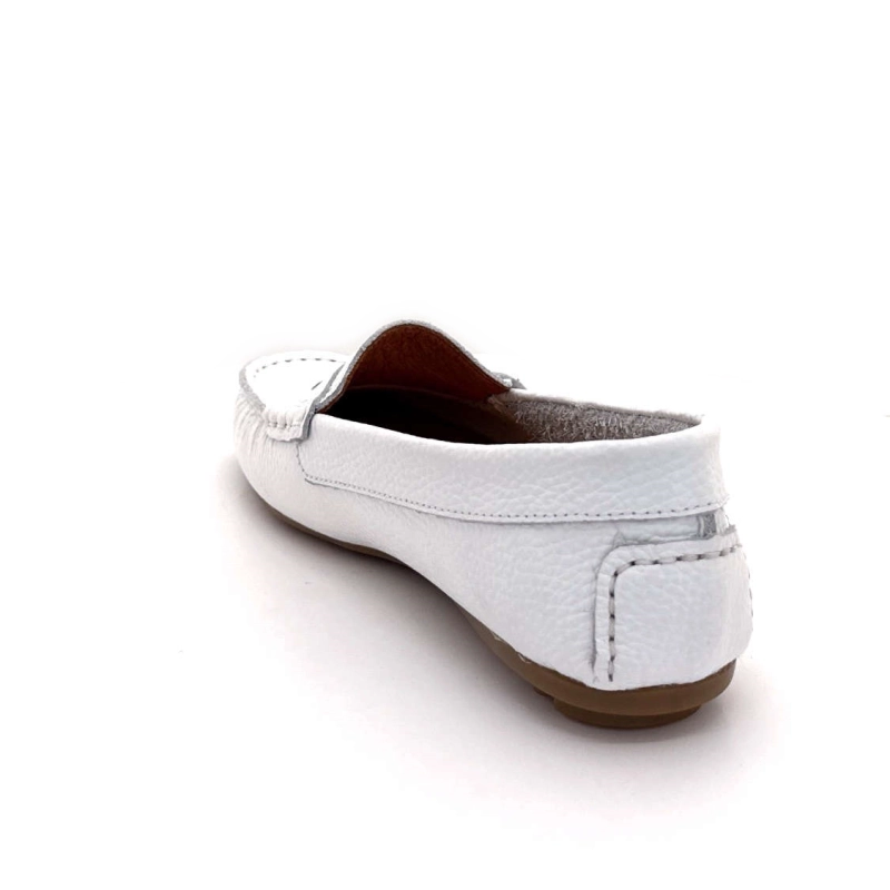 Ivoire 10322 Anilina Stella Cuir Grainé Blanc 10322 ANILINA STELLA - 8276 BRAN Printemps Eté 2025