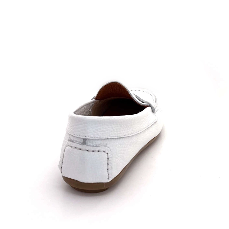 Ivoire 10322 Anilina Stella Cuir Grainé Blanc 10322 ANILINA STELLA - 8276 BRAN Printemps Eté 2025