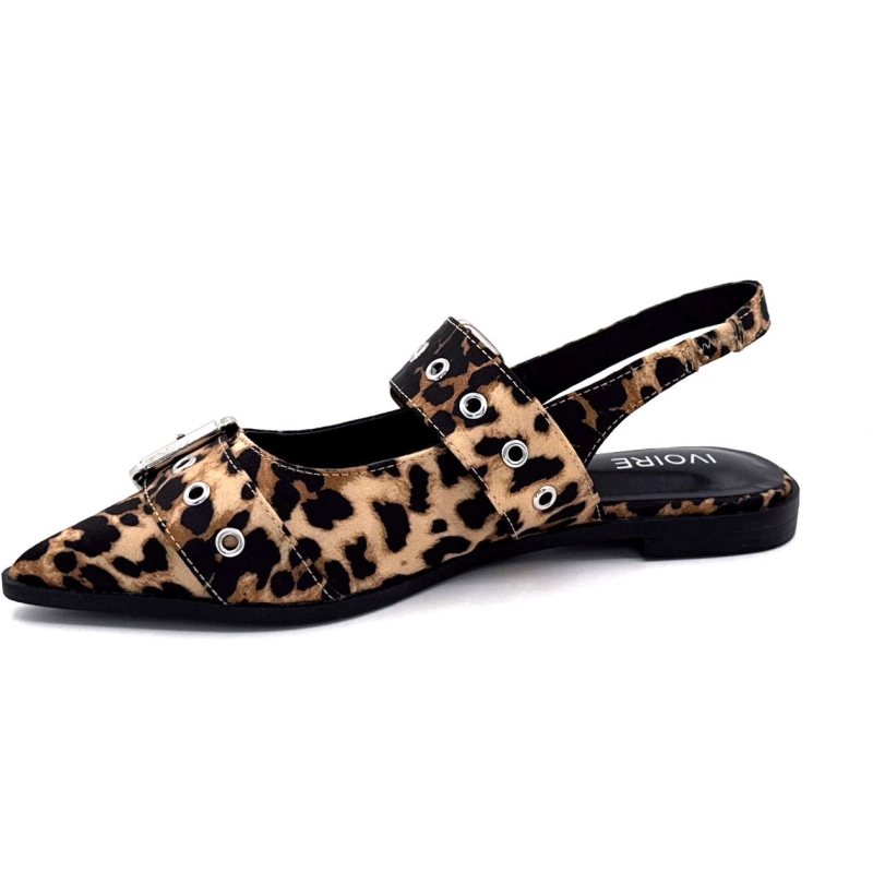 Ivoire 2401899 Léo 2401899- - SATIN - LEOPARD Printemps Eté 2025