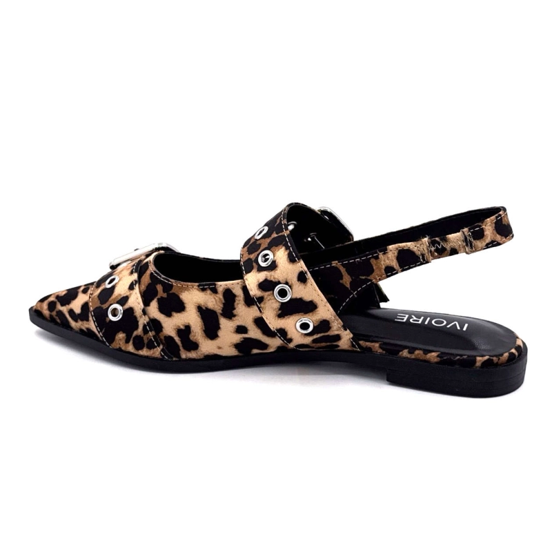 Ivoire 2401899 Léo 2401899- - SATIN - LEOPARD Printemps Eté 2025