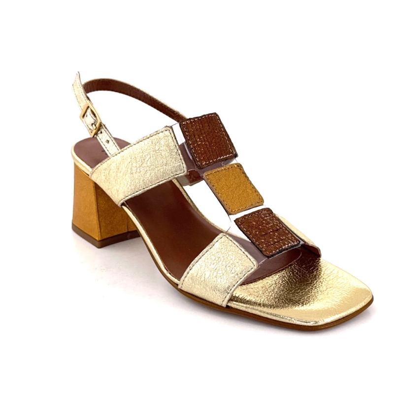 Ivoire B318 Caraibi Cuir Métal Or B318 CARAIBI 2 - CRAKELE PLATINO Printemps Eté 2025