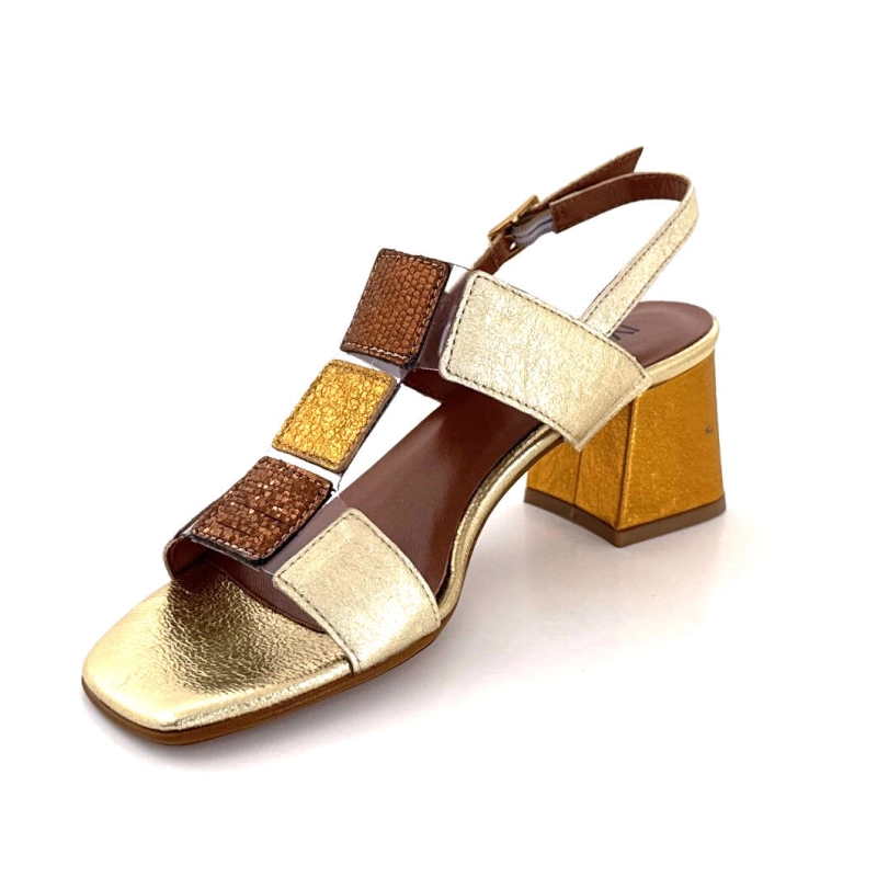 Ivoire B318 Caraibi Cuir Métal Or B318 CARAIBI 2 - CRAKELE PLATINO Printemps Eté 2025