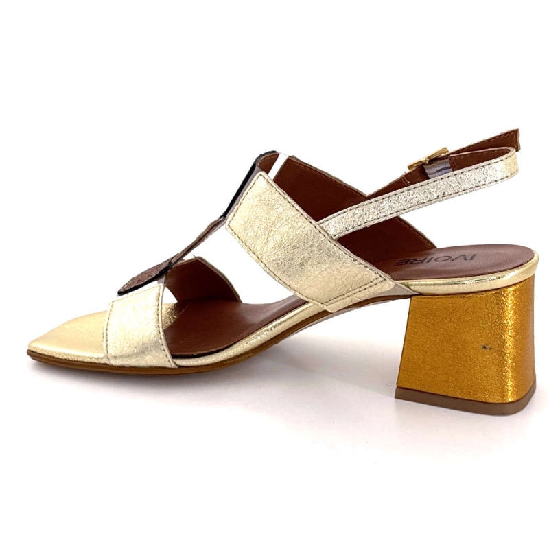 Ivoire B318 Caraibi Cuir Métal Or B318 CARAIBI 2 - CRAKELE PLATINO Printemps Eté 2025