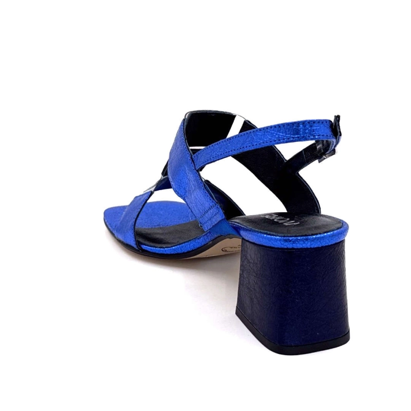 Ivoire B318 Caraibi Cuir Métal Bleu B318 CARAIBI 2 - BRILLO ELETTRO Printemps Eté 2025