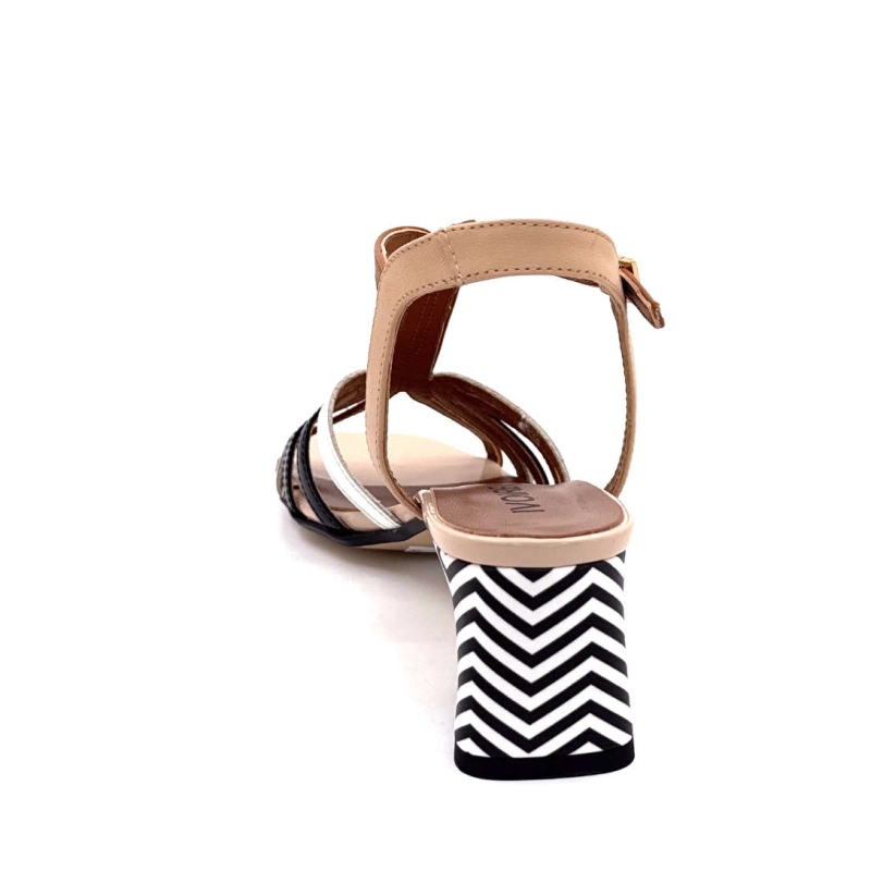 Ivoire K252 Robby Cuir Nude Blanc Noir Marron K252 ROBBY - COGNAC 2108 CALF WH Printemps Eté 2025