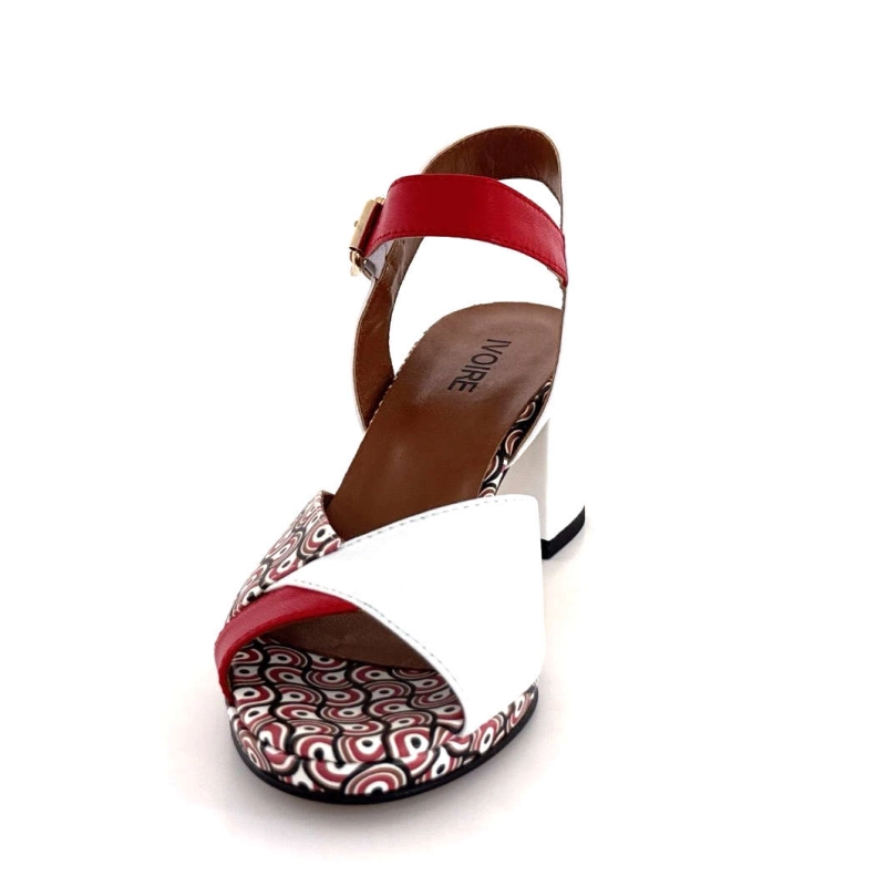 k618 valerie Ivoire Chaussures