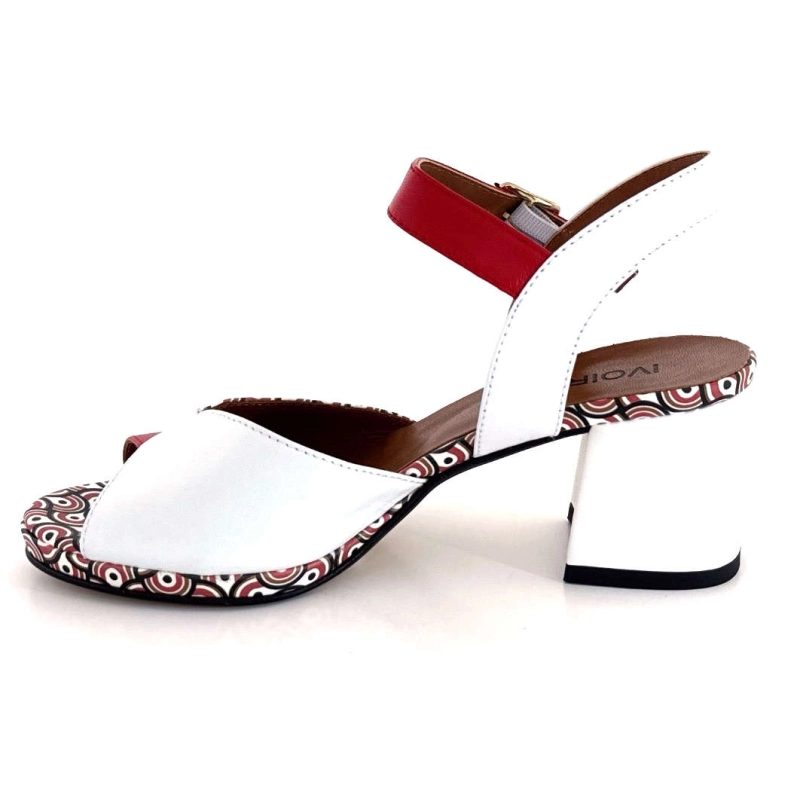 k618 valerie Ivoire Chaussures