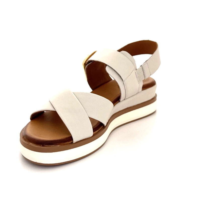 Inuovo 113117 Cuir Crème 113117 - CREMA Printemps Eté 2025