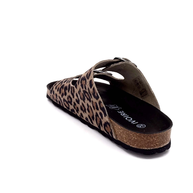Ivoire 0014.3234 Cuir Léo 0014.3234 - 5005/94 LEOPARD Printemps Eté 2025