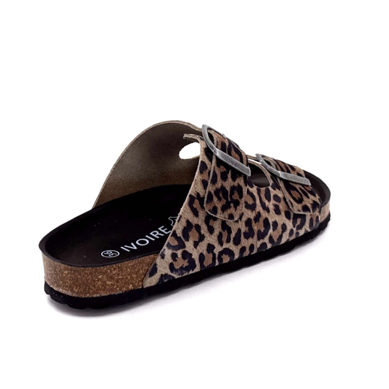 Ivoire 0014.3234 Cuir Léo 0014.3234 - 5005/94 LEOPARD Printemps Eté 2025